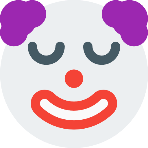 Clown feelings clown smileys icon