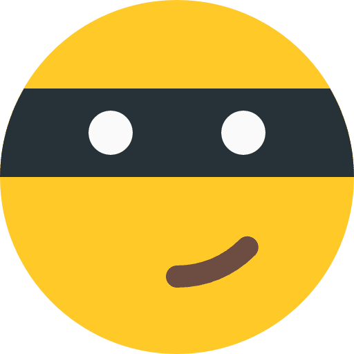 Ninja emoji feelings smileys icon