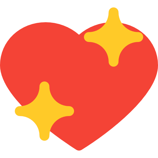 Heart interface shapes loving icon