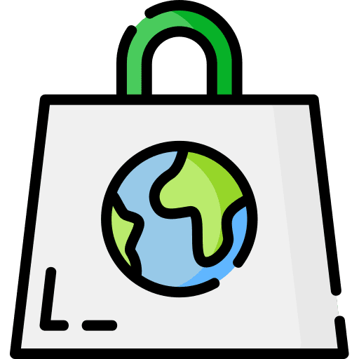 Eco bag eco bag eco commerce and shopping icon Eco bag eco bag eco commerce and shopping icon