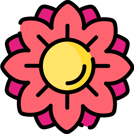 Flower blossom nature petals icon Flower blossom nature petals icon