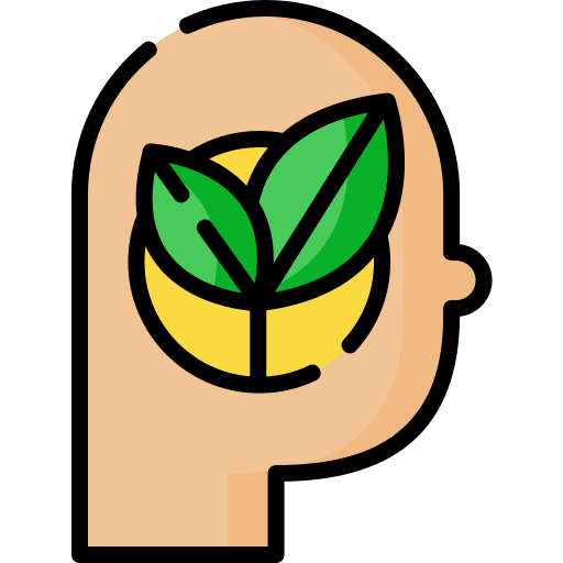 Thought enviroment user ecologism icon Thought enviroment user ecologism icon
