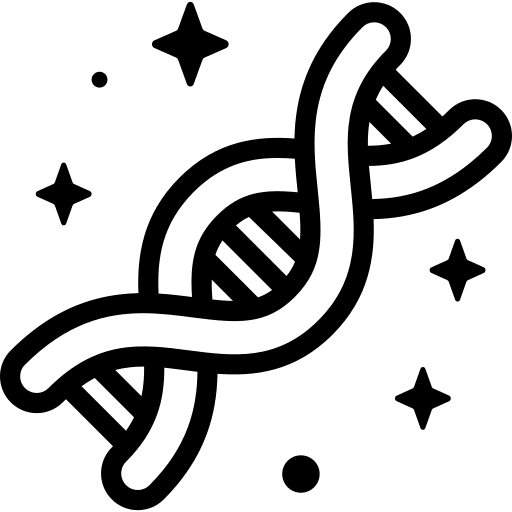 Dna dna healthcare genetics icon