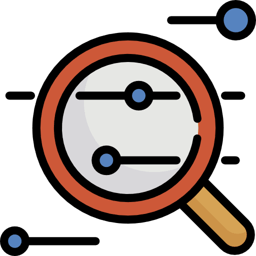 Analytics chart analytics marketing icon