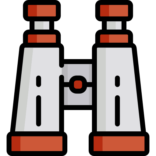 Binoculars miscellaneous looking look icon Binoculars miscellaneous looking look icon