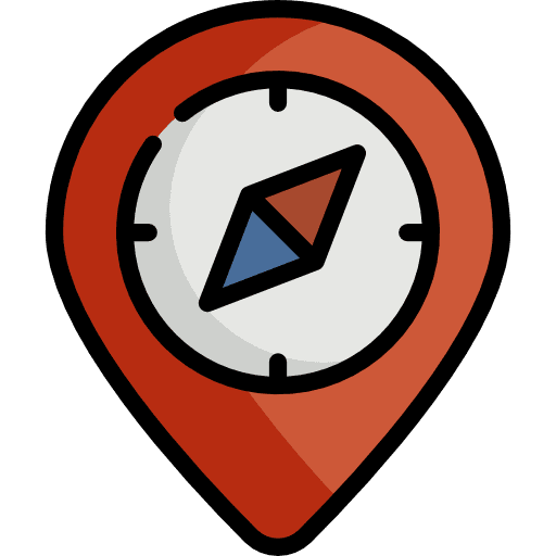 Compass map pointer map point maps and location icon Compass map pointer map point maps and location icon