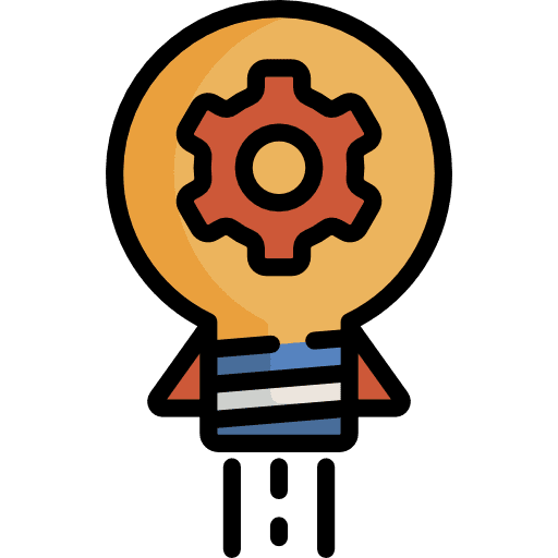 Innovation power technology energy icon