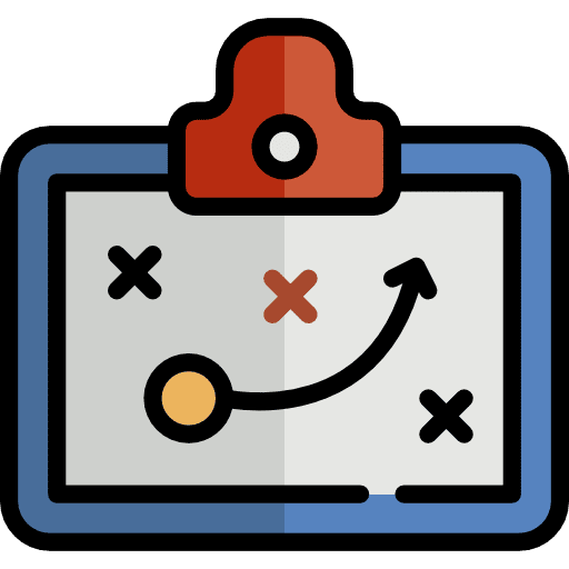 Planning planning tactics business and finance icon Planning planning tactics business and finance icon