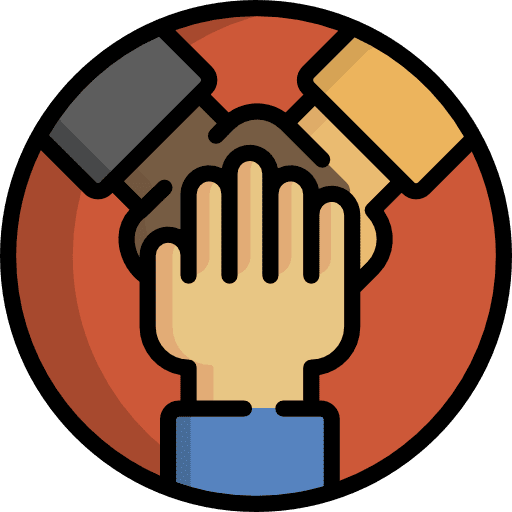 Teamwork seo and web business and finance hands and gestures icon Teamwork seo and web business and finance hands and gestures icon