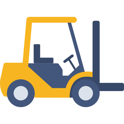 Forklift forklift lift vehicle icon
