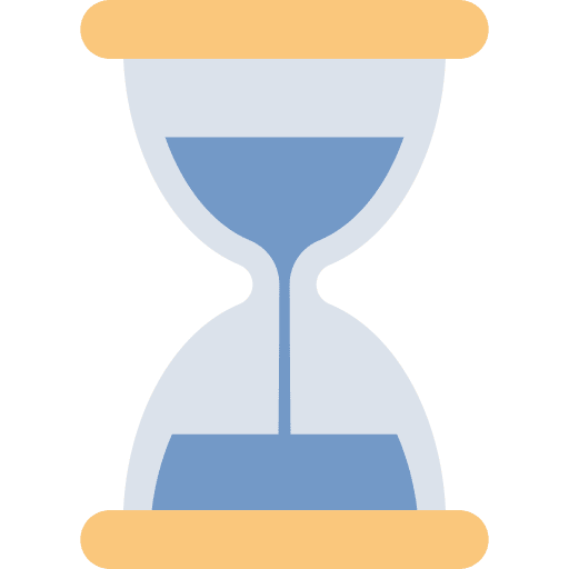 Sand clock sand clock hourglass time icon