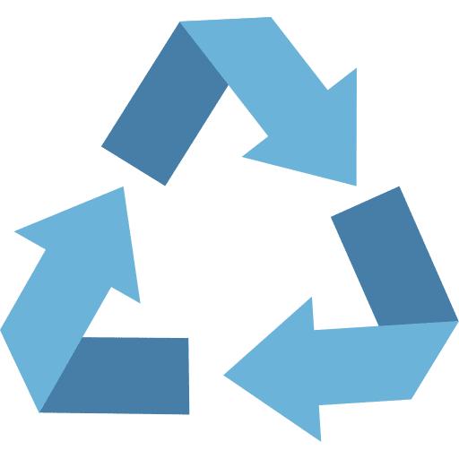 Recycle symbol ecology and environment sign icon