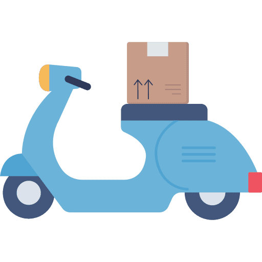 Scooter box scooter package icon