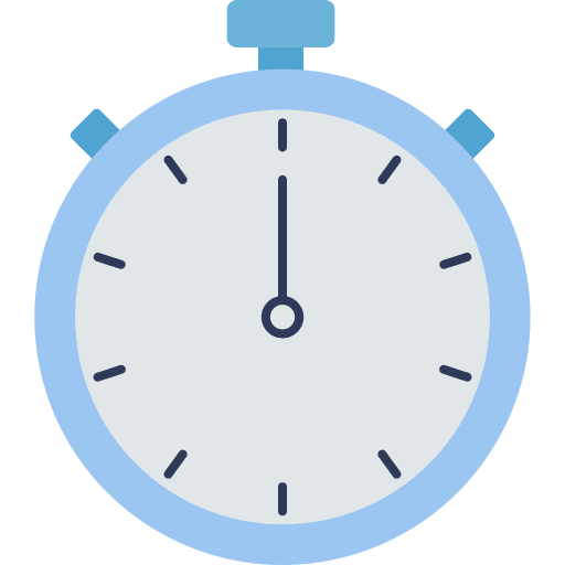 Stopwatch stopwatch time and date chronometer icon