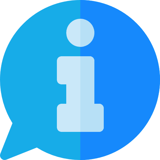 Info about communications help icon