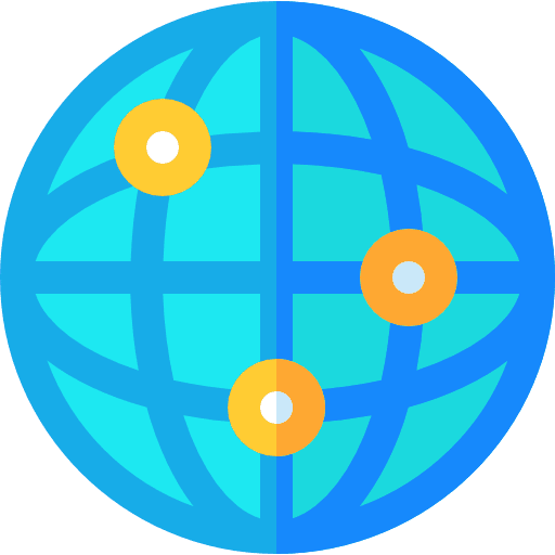 Worldwide planet earth maps and location map icon Worldwide planet earth maps and location map icon