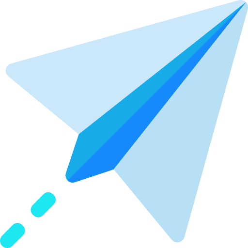 Message message childhood paper plane icon Message message childhood paper plane icon