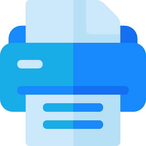 Printer paper electronics tools and utensils icon Printer paper electronics tools and utensils icon