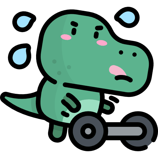 Exercise avatar smileys dinosaur icon Exercise avatar smileys dinosaur icon