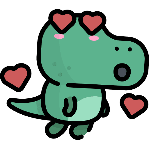 In love dinosaur feelings avatar icon In love dinosaur feelings avatar icon