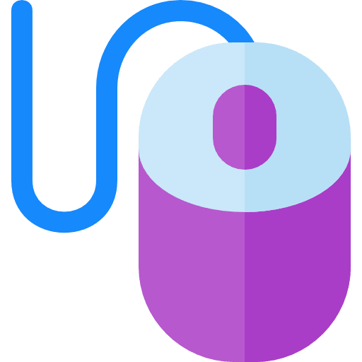 Mouse clicker technology computing icon Mouse clicker technology computing icon