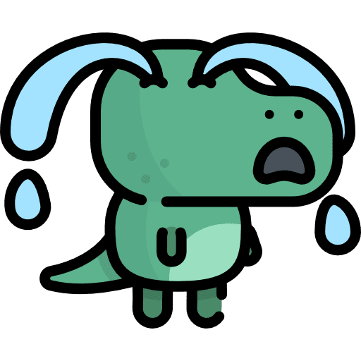 Crying emoji smileys dinosaur icon Crying emoji smileys dinosaur icon