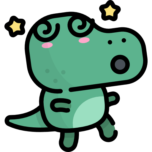 Dizzy smileys dinosaur feelings icon Dizzy smileys dinosaur feelings icon