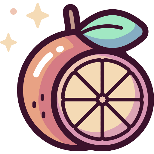 Orange fruit healthy food vegetarian icon Orange fruit healthy food vegetarian icon