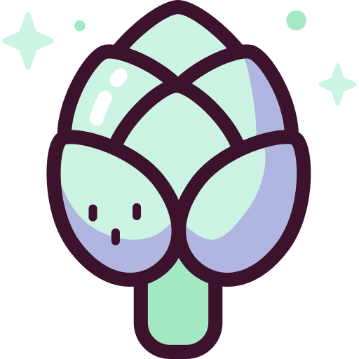 Artichoke vegan vegetable food icon Artichoke vegan vegetable food icon