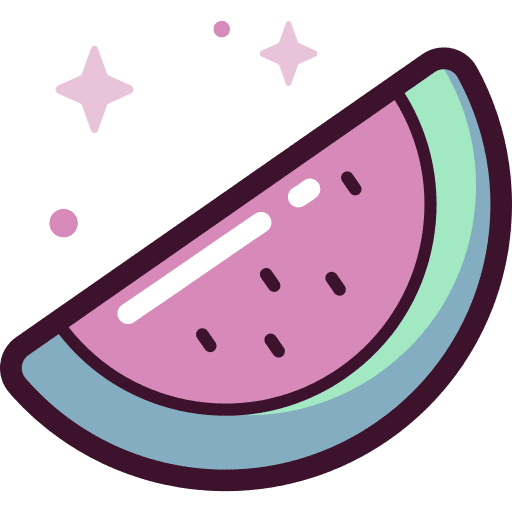 Watermelon fruit vegetarian vegan icon Watermelon fruit vegetarian vegan icon