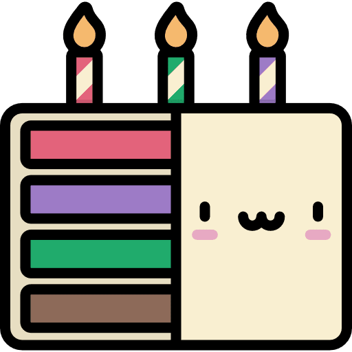 Cake food birthday cake piece cake icon