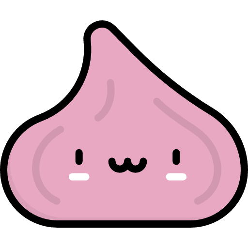 Meringue sweet dessert gummy icon Meringue sweet dessert gummy icon