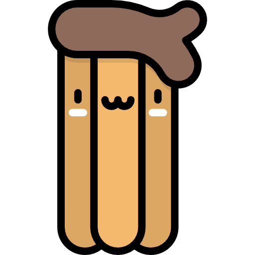 Churro food fattening spanish icon Churro food fattening spanish icon