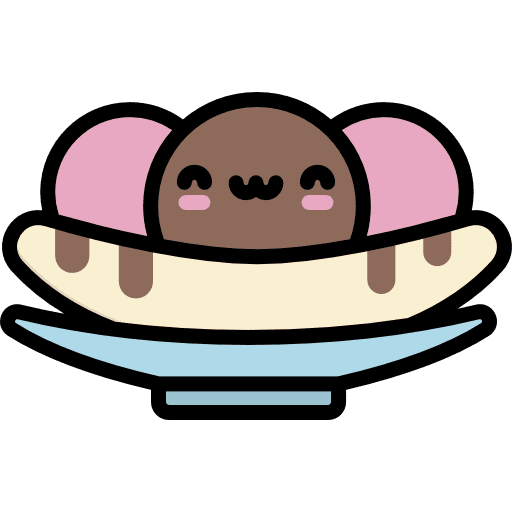 Banana split banana dessert ice cream icon Banana split banana dessert ice cream icon