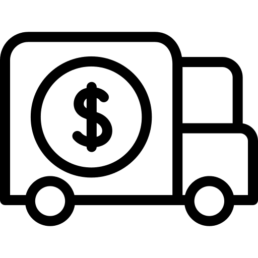 Delivery truck free delivery automobile vehicle icon