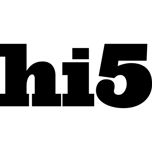 Social symbols symbol hi5 icon