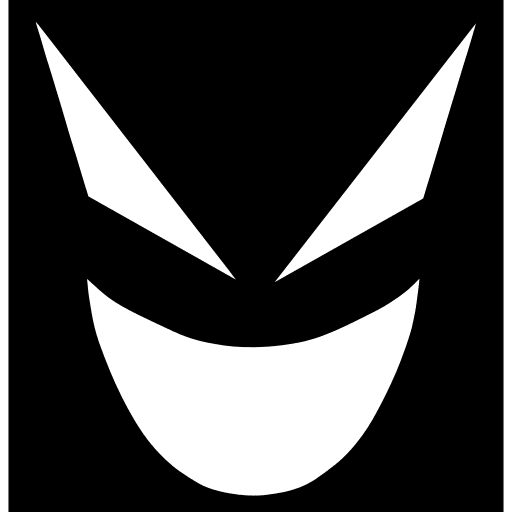 Social vampire social normal square icon