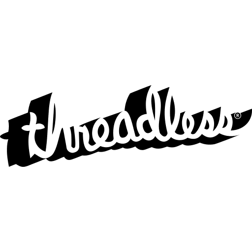 Social threadless symbols logotype icon