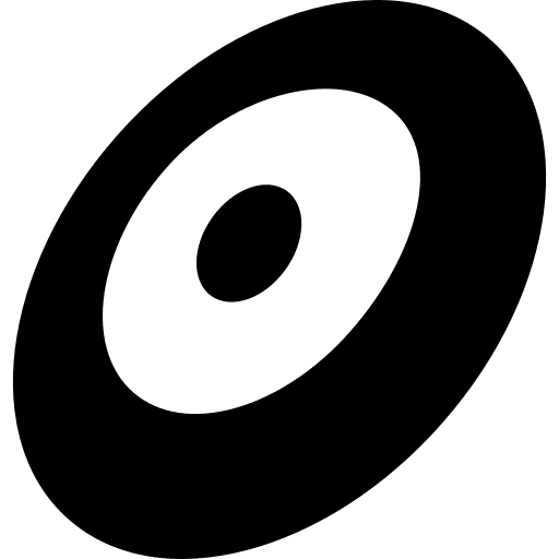 Social web development social networks target icon