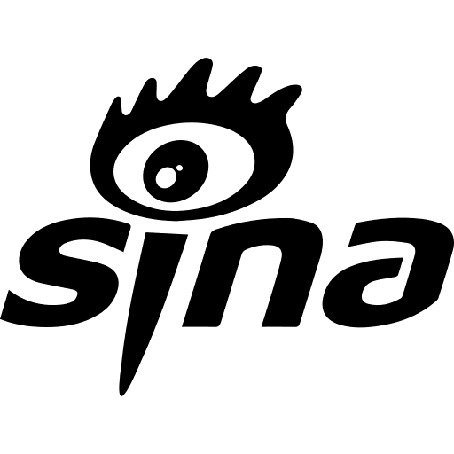 Social sina logotype social normal icon