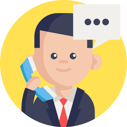 Call communications consulting talk icon