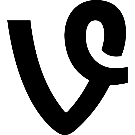 Vine logo social normal symbols logotypes icon