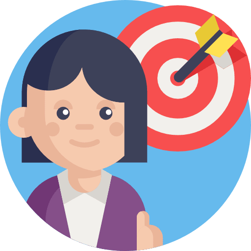 Target business leadership feature icon Target business leadership feature icon