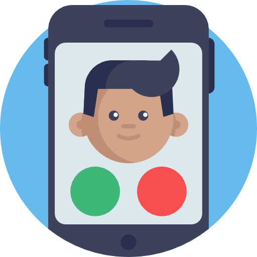 Video call electronics screen communication icon Video call electronics screen communication icon