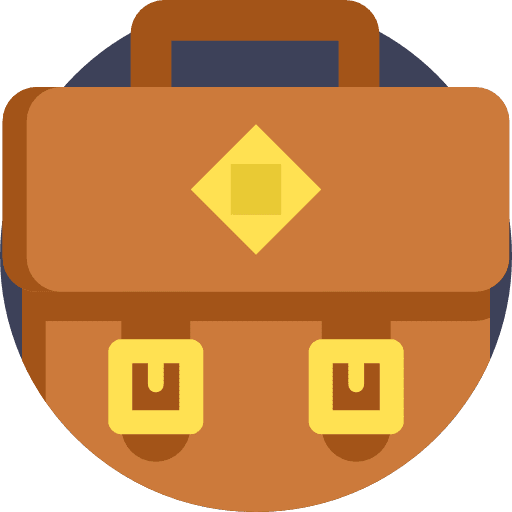 Portfolio networking business briefcase icon Portfolio networking business briefcase icon
