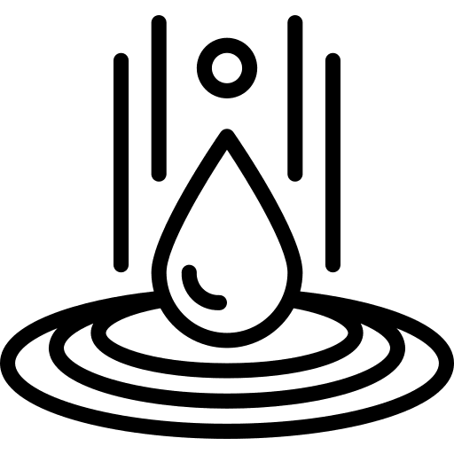 Droplet beauty water drop droplet icon