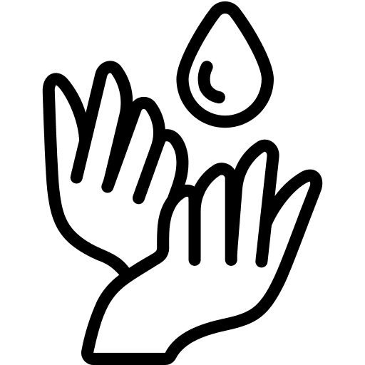 Drop wellness relax drop icon