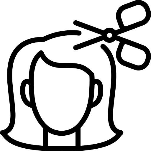 Hair cut hair cut beauty hairdresser icon