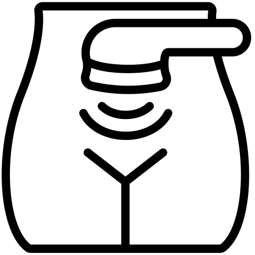 Massager technology anatomy back icon