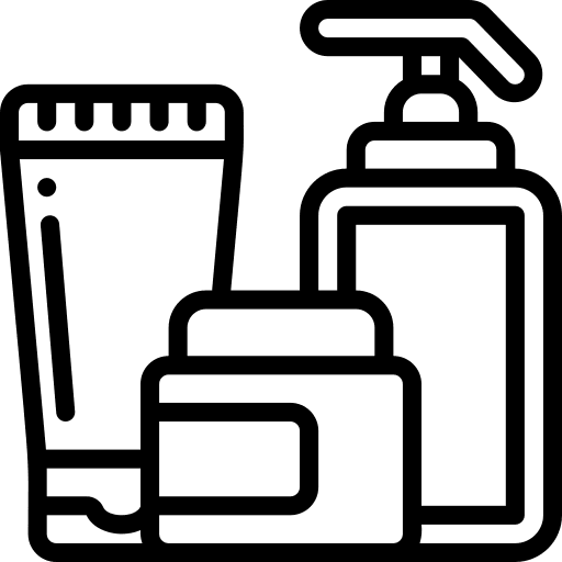 Skin care skin care dermatology cream icon